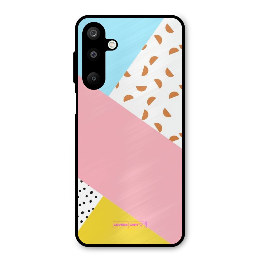 Colorful Abstract Metal Back Case for Galaxy M16