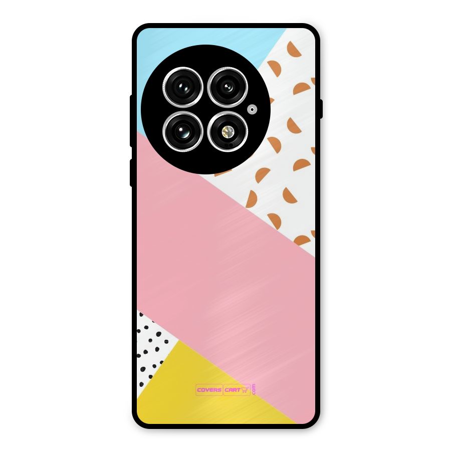 Colorful Abstract Metal Back Case for OnePlus 13