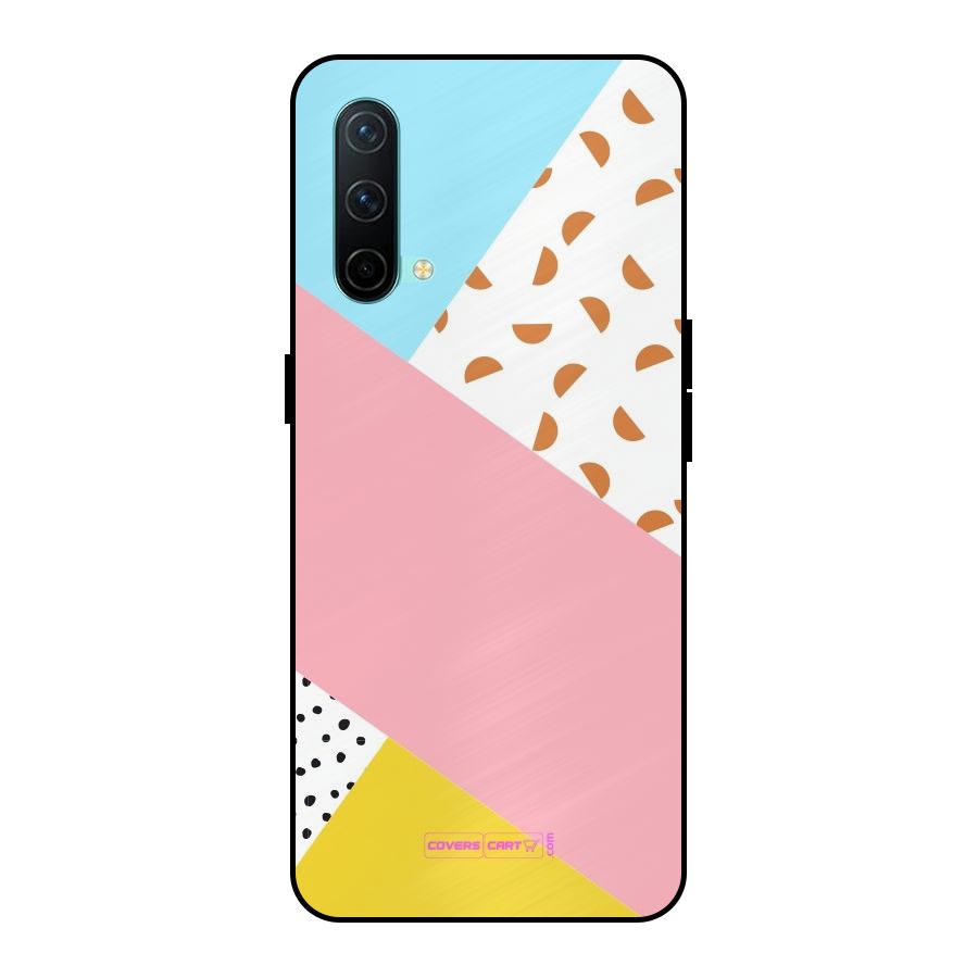Colorful Abstract Metal Back Case for OnePlus Nord CE 5G
