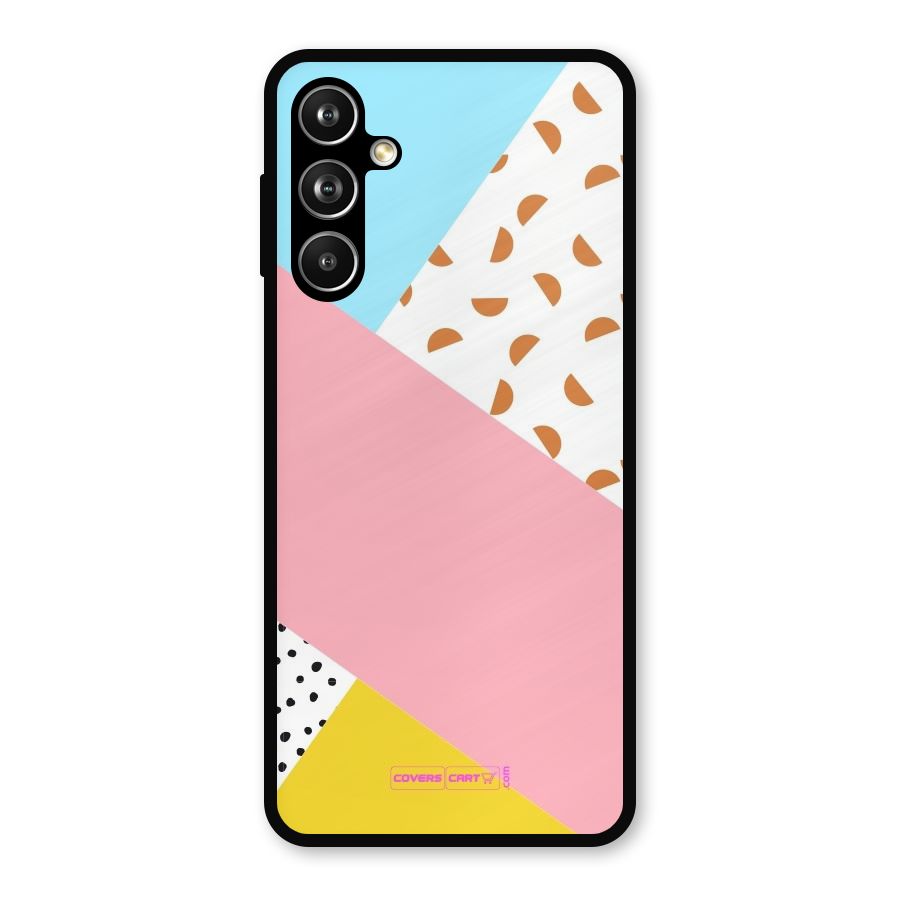 Colorful Abstract Metal Back Case for Samsung Galaxy M54