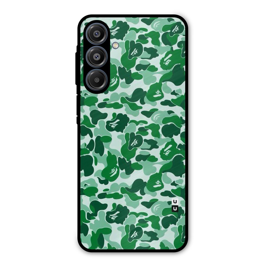 Colorful Camouflage Metal Back Case for Galaxy A16 5G