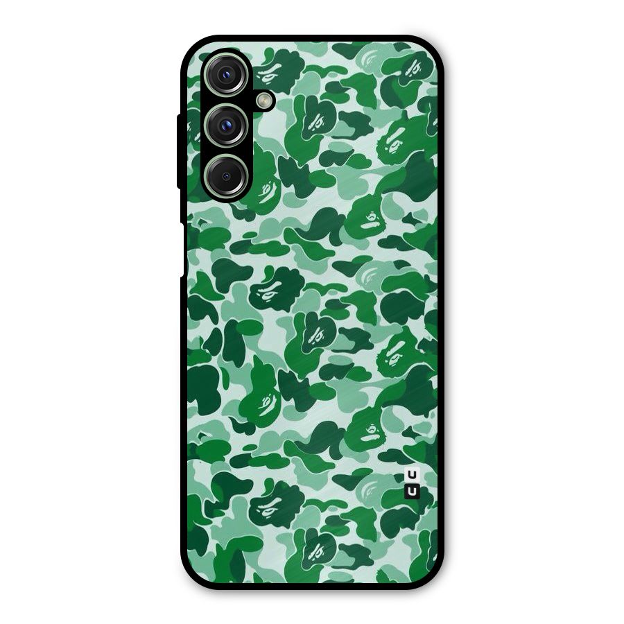 Colorful Camouflage Metal Back Case for Galaxy F34