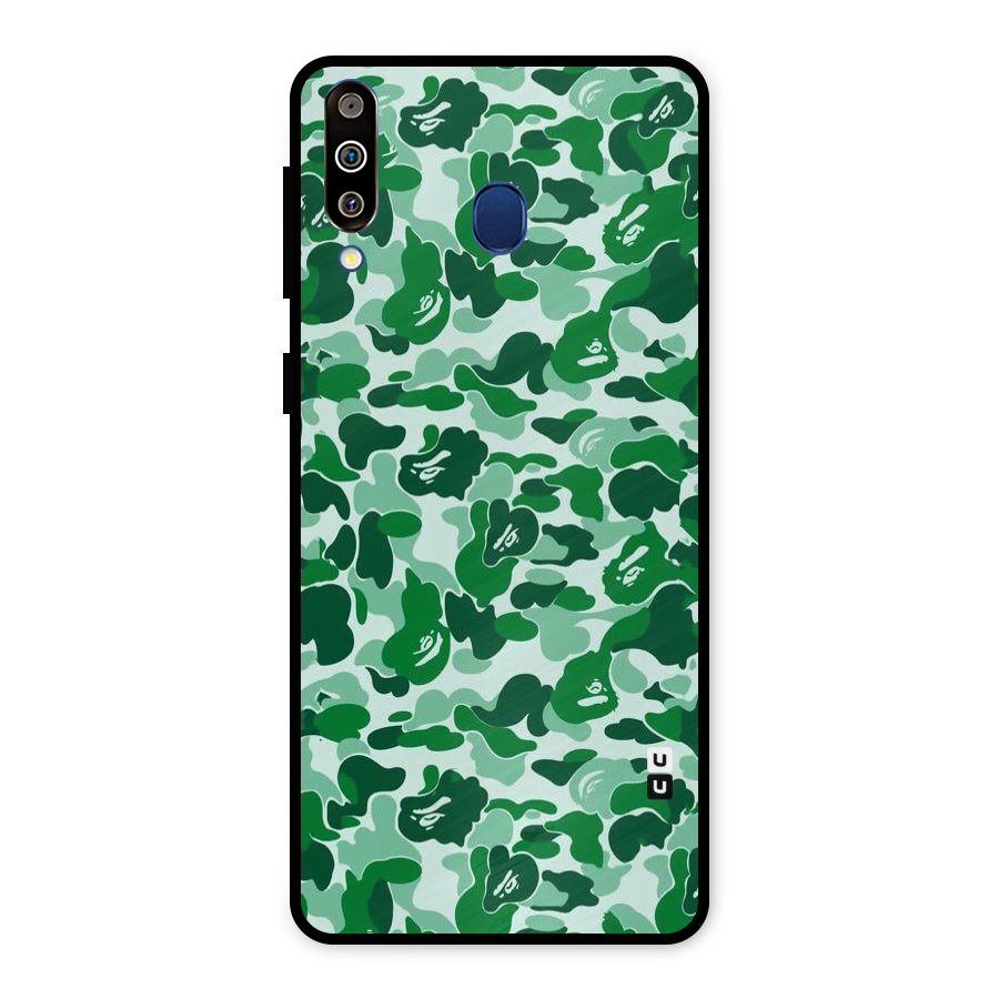 Colorful Camouflage Metal Back Case for Galaxy M30