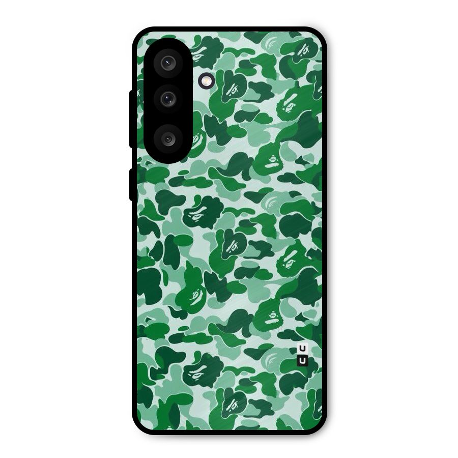 Colorful Camouflage Metal Back Case for Galaxy M56
