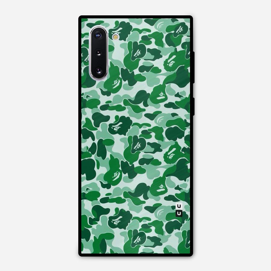Colorful Camouflage Metal Back Case for Galaxy Note 10