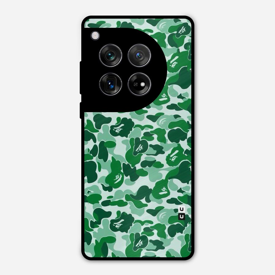 Colorful Camouflage Metal Back Case for OnePlus 12