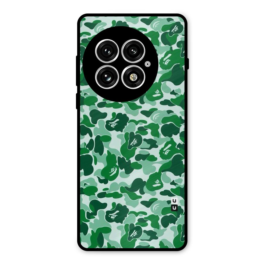 Colorful Camouflage Metal Back Case for OnePlus 13