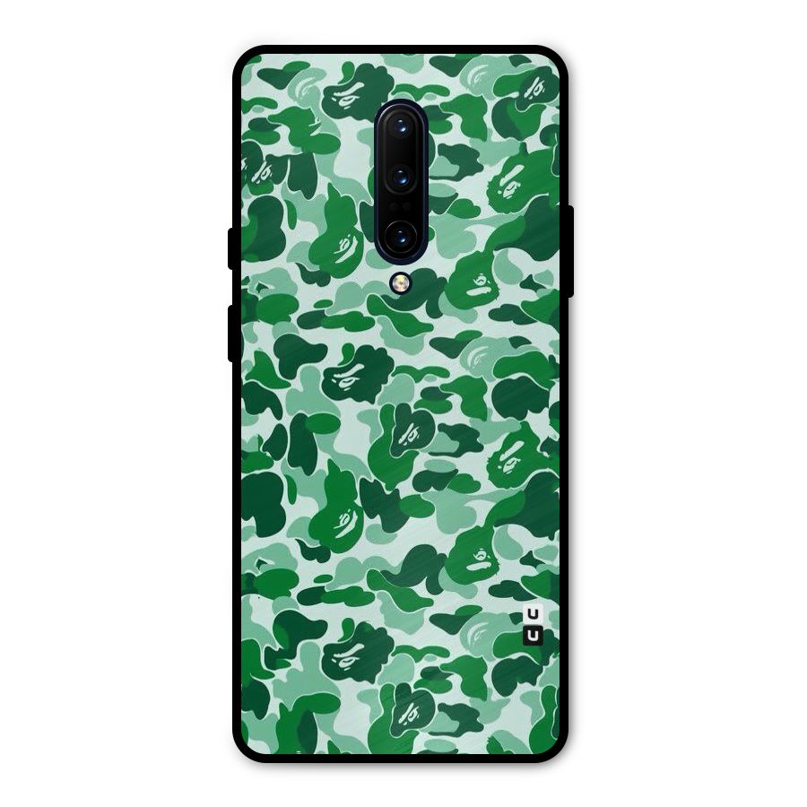 Colorful Camouflage Metal Back Case for OnePlus 7 Pro