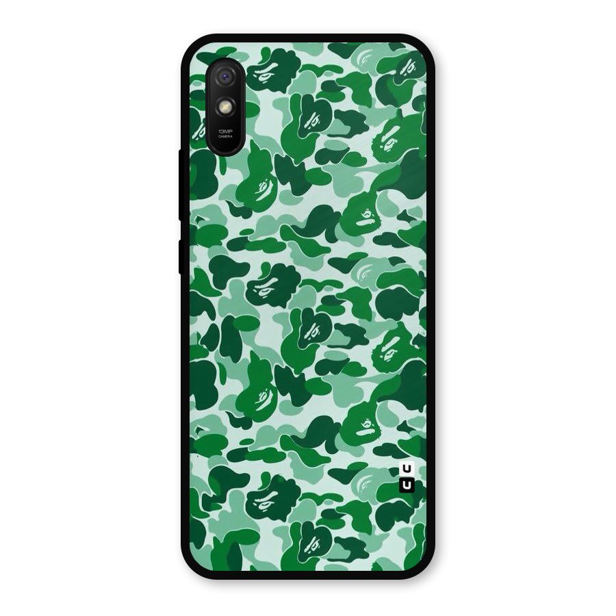 Colorful Camouflage Metal Back Case for Redmi 9i