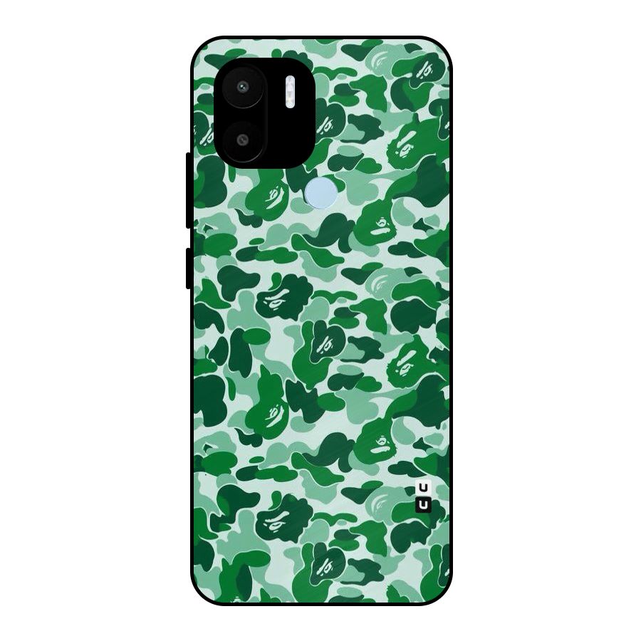 Colorful Camouflage Metal Back Case for Redmi A2+