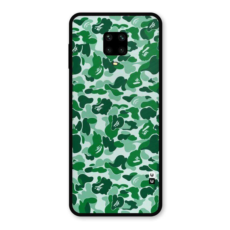 Colorful Camouflage Metal Back Case for Redmi Note 10 Lite