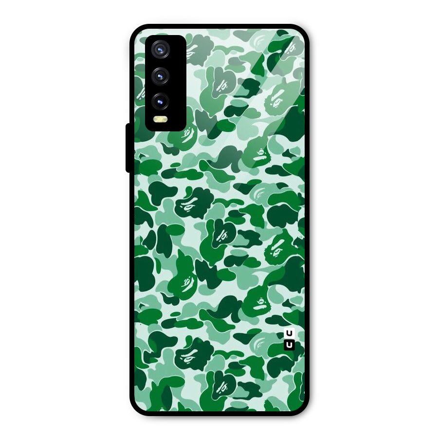 Colorful Camouflage Metal Back Case for Vivo Y20t
