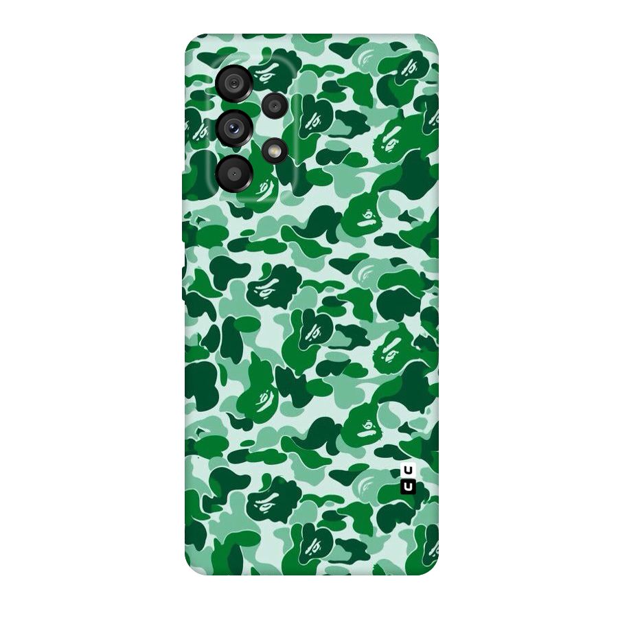 Colorful Camouflage Original Polycarbonate Back Case for Galaxy A53 5G