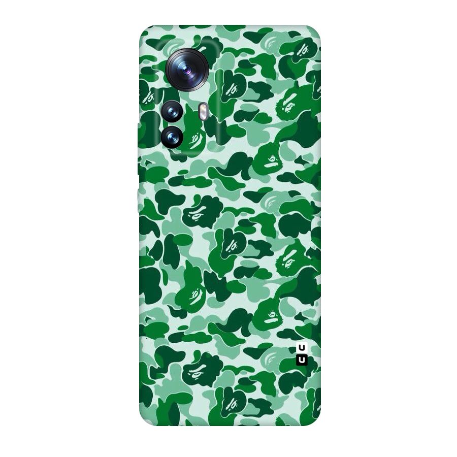 Colorful Camouflage Original Polycarbonate Back Case for Xiaomi 12 Pro