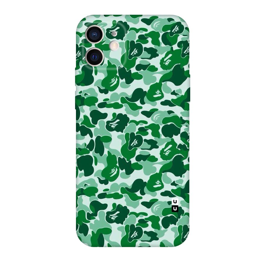 Colorful Camouflage Original Polycarbonate Back Case for iPhone 12