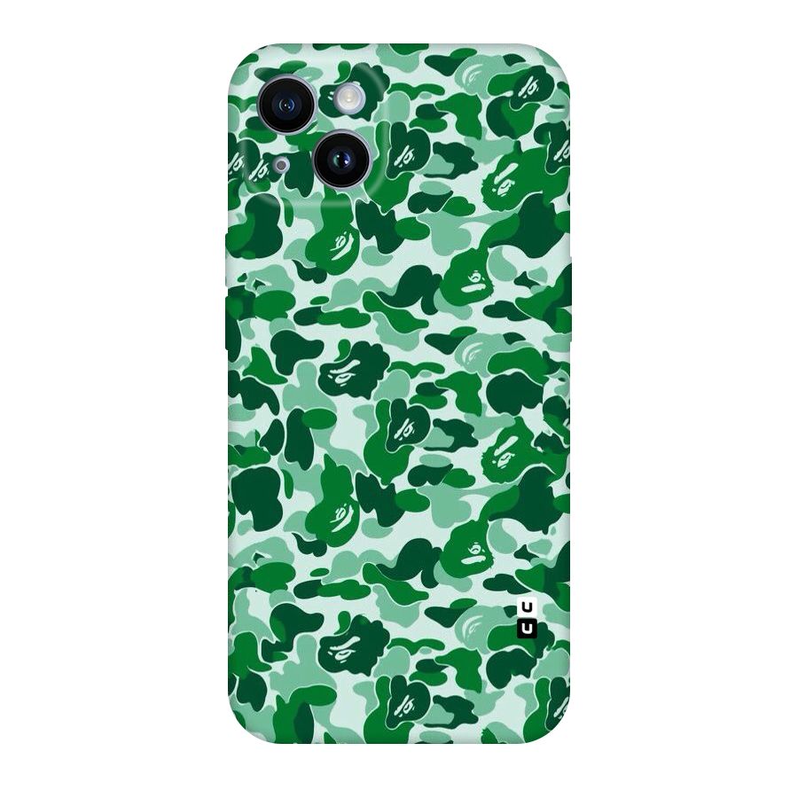Colorful Camouflage Original Polycarbonate Back Case for iPhone 14