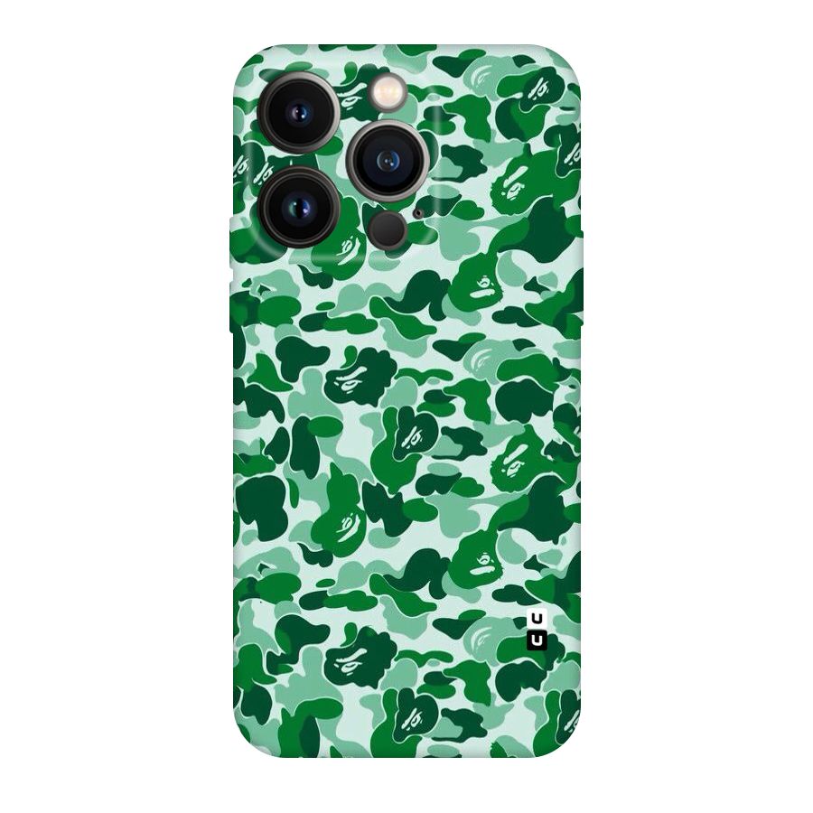 Colorful Camouflage Original Polycarbonate Back Case for iPhone 14 Pro