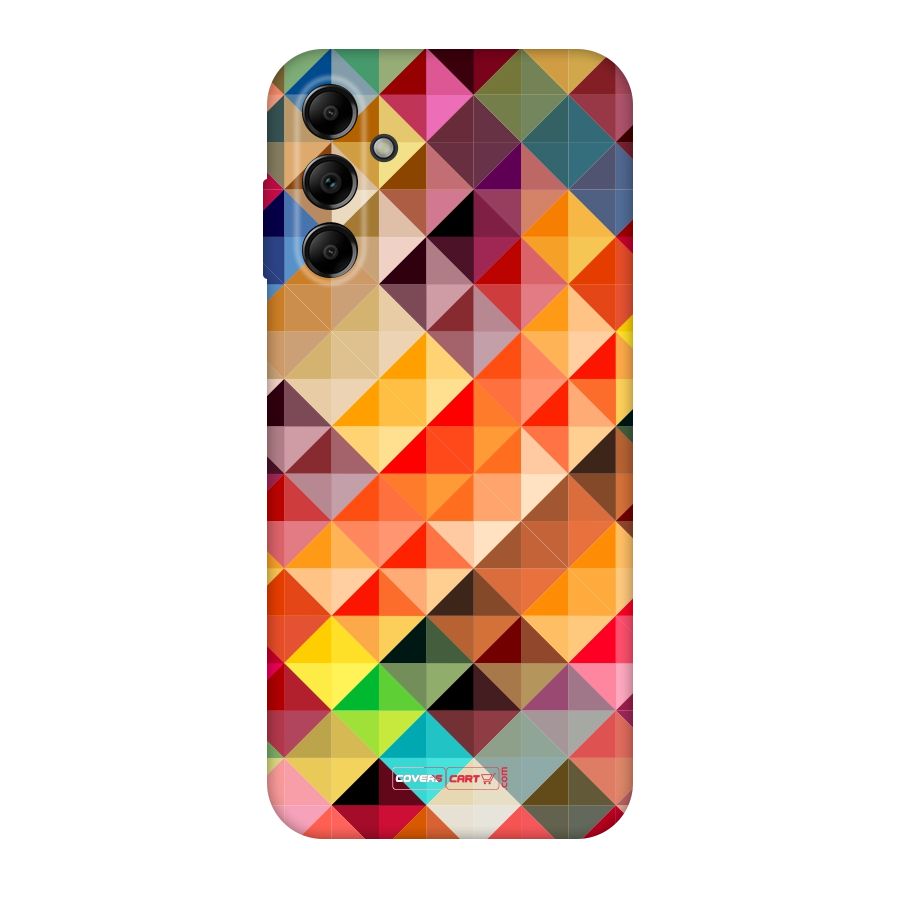 Colorful Cubes Original Polycarbonate Back Case for Galaxy A14 5G