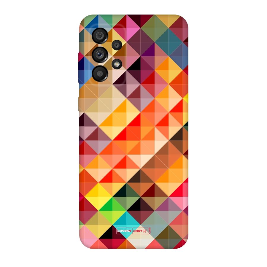 Colorful Cubes Original Polycarbonate Back Case for Galaxy A73 5G