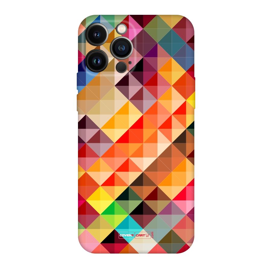 Colorful Cubes Original Polycarbonate Back Case for iPhone 13 Pro Max