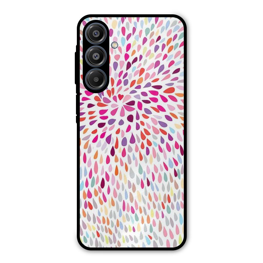 Colorful Decorative Pattern Metal Back Case for Galaxy A16 5G