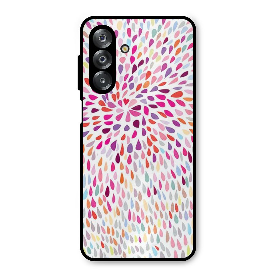 Colorful Decorative Pattern Metal Back Case for Galaxy A26