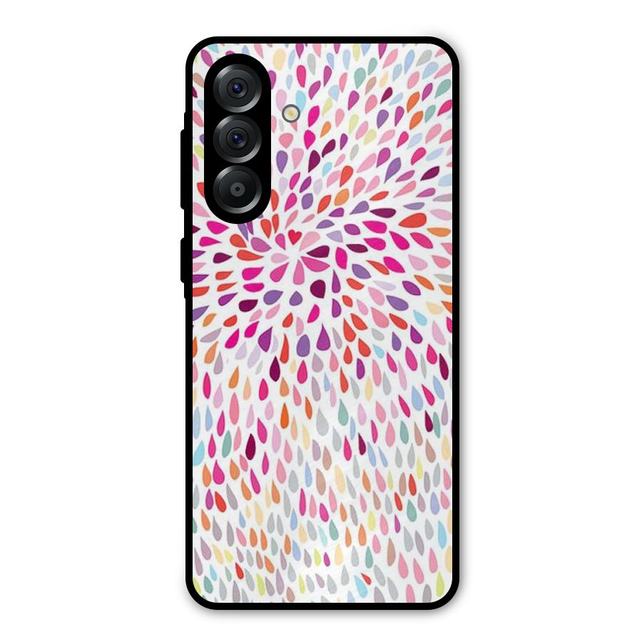 Colorful Decorative Pattern Metal Back Case for Galaxy A56
