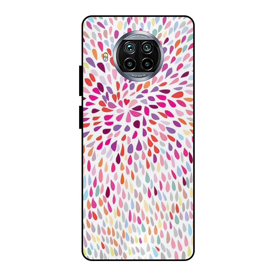 Colorful Decorative Pattern Metal Back Case for Mi 10i