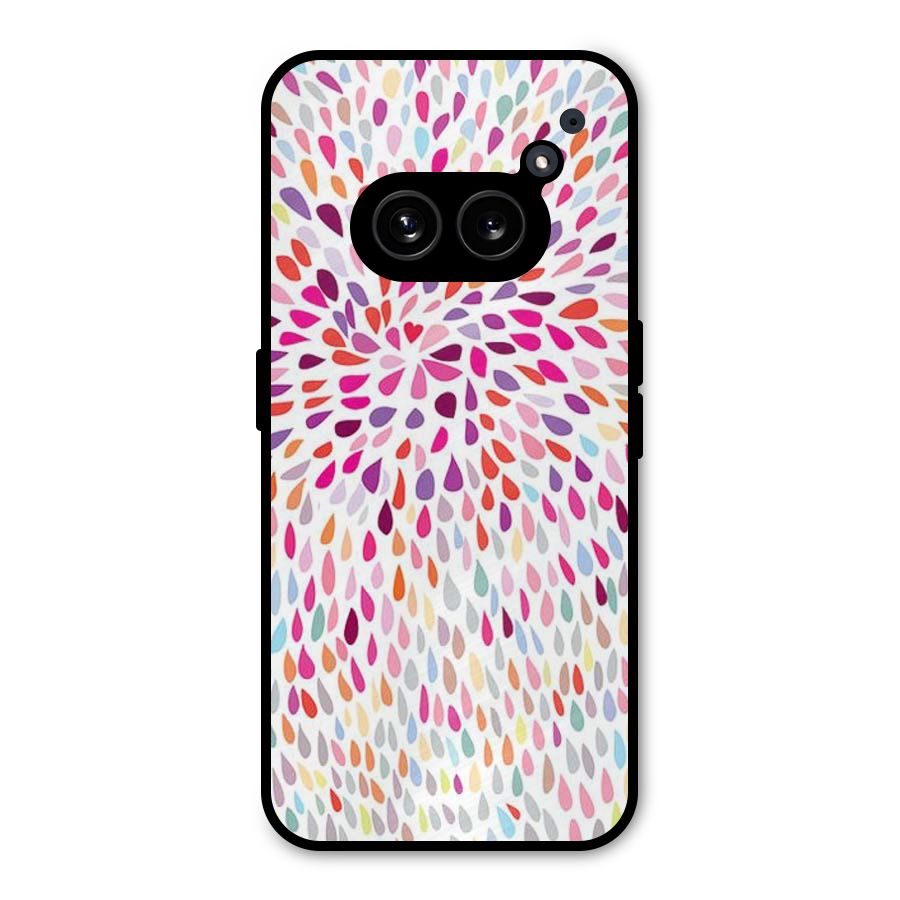 Colorful Decorative Pattern Metal Back Case for Nothing Phone 2a