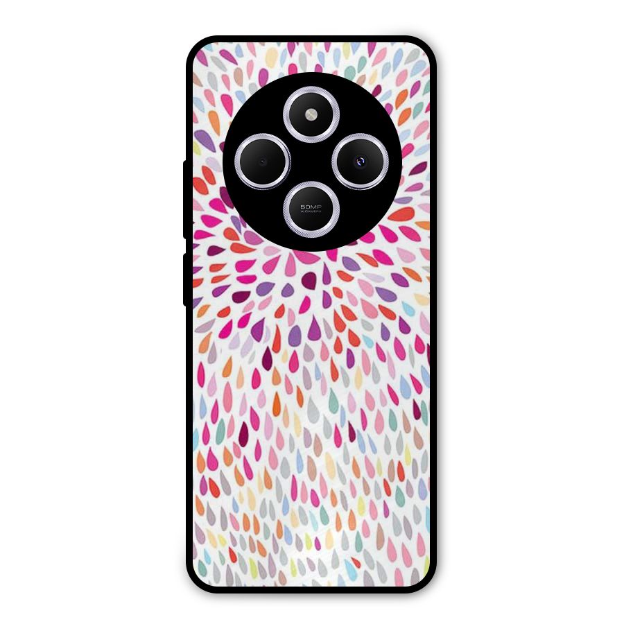Colorful Decorative Pattern Metal Back Case for Poco M7