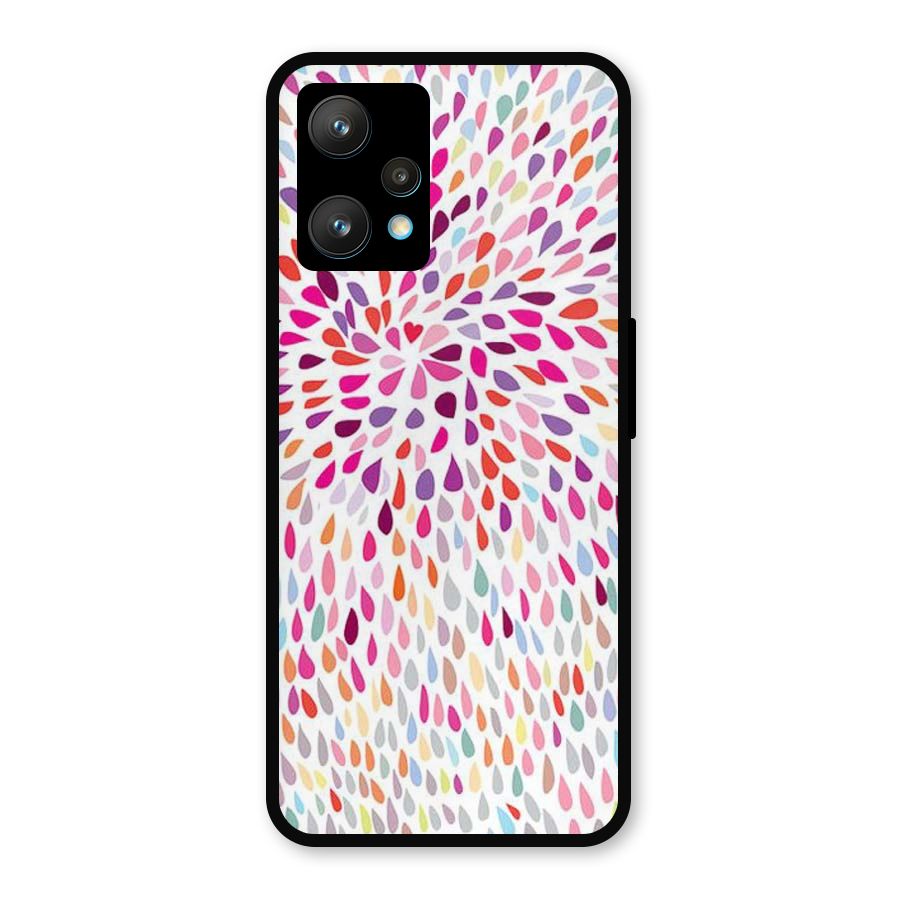 Colorful Decorative Pattern Metal Back Case for Realme 9 Pro Plus 5G