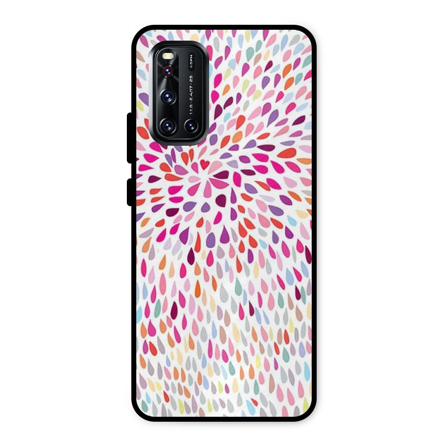 Colorful Decorative Pattern Metal Back Case for Vivo V19