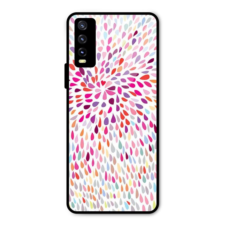Colorful Decorative Pattern Metal Back Case for Vivo Y20