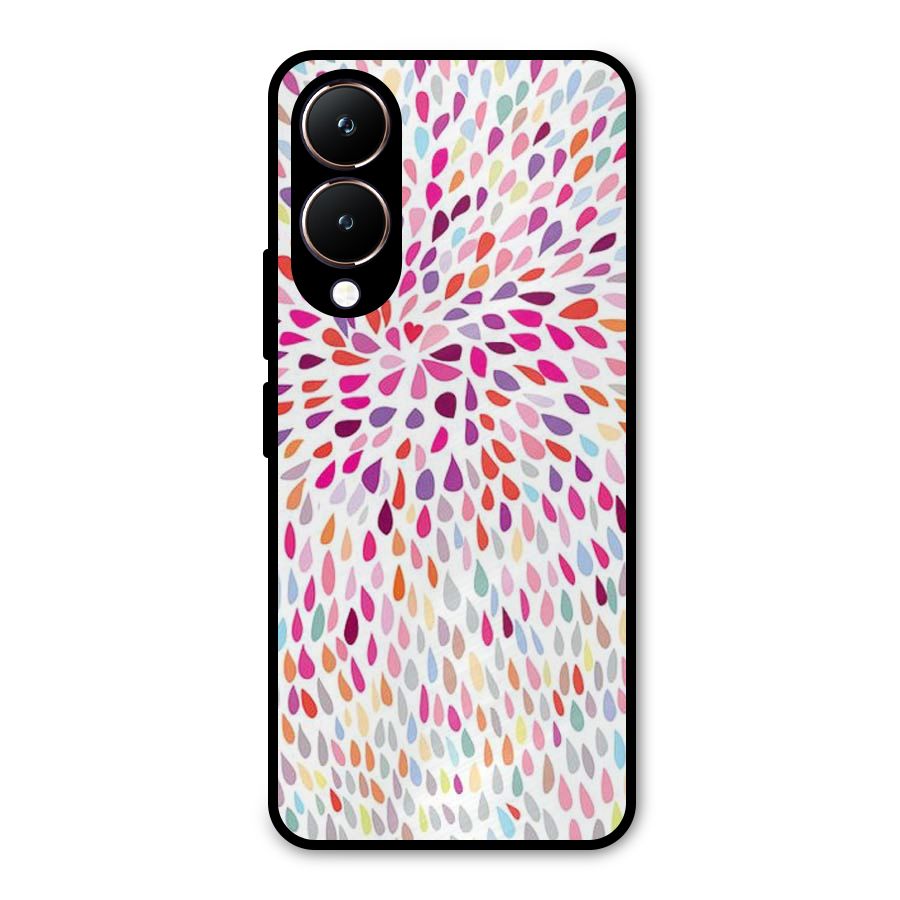 Colorful Decorative Pattern Metal Back Case for Vivo Y28