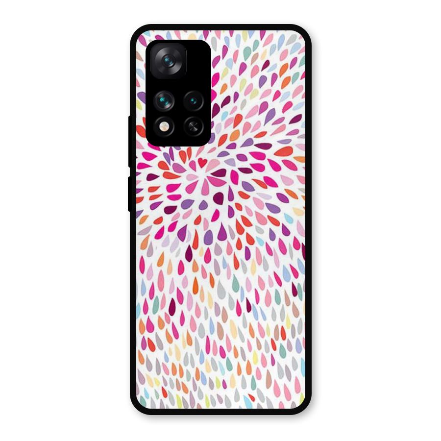 Colorful Decorative Pattern Metal Back Case for Xiaomi 11i 5G