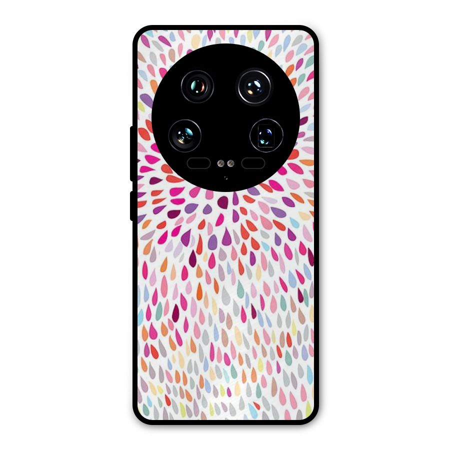 Colorful Decorative Pattern Metal Back Case for Xiaomi 14 Ultra