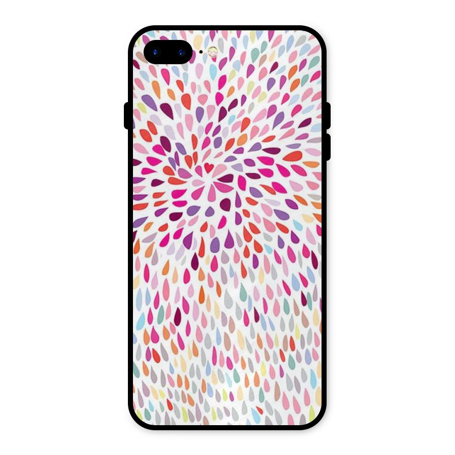 Colorful Decorative Pattern Metal Back Case for iPhone 7 Plus