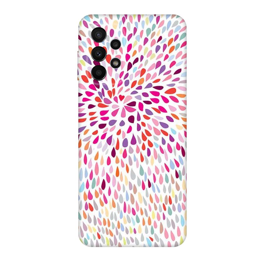 Colorful Decorative Pattern Original Polycarbonate Back Case for Galaxy A23