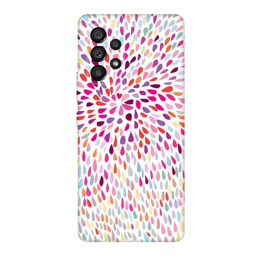 Colorful Decorative Pattern Original Polycarbonate Back Case for Galaxy A53 5G