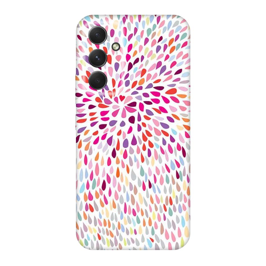 Colorful Decorative Pattern Original Polycarbonate Back Case for Galaxy A54