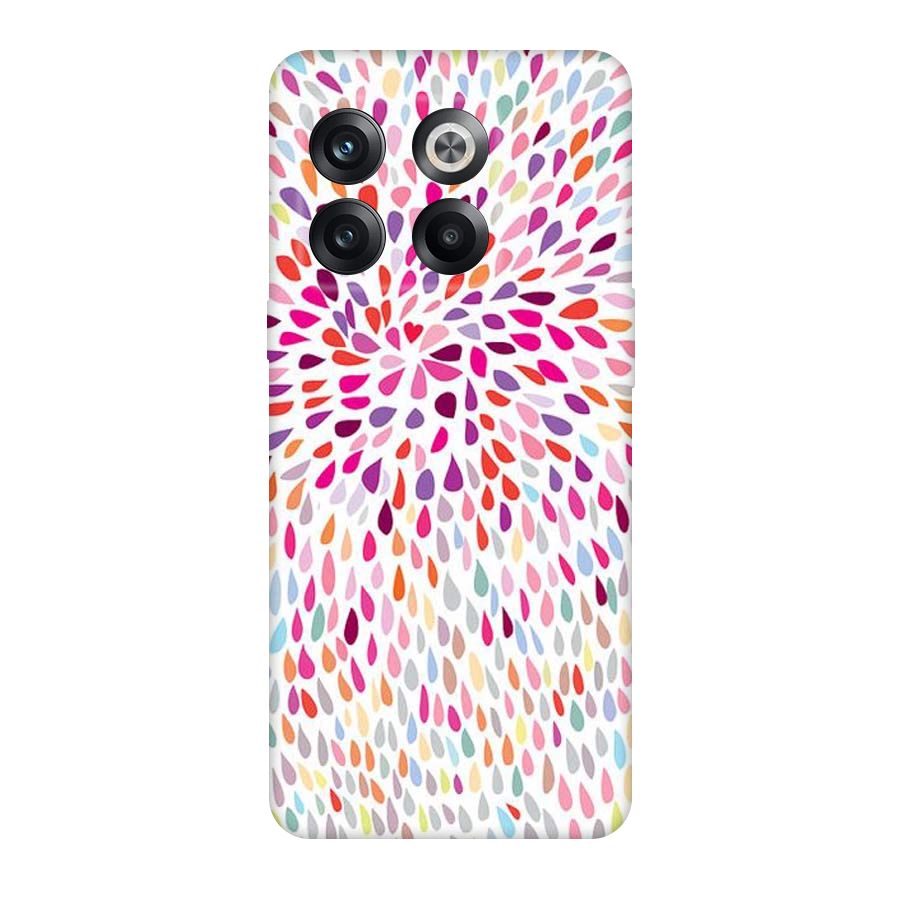 Colorful Decorative Pattern Original Polycarbonate Back Case for OnePlus 10T