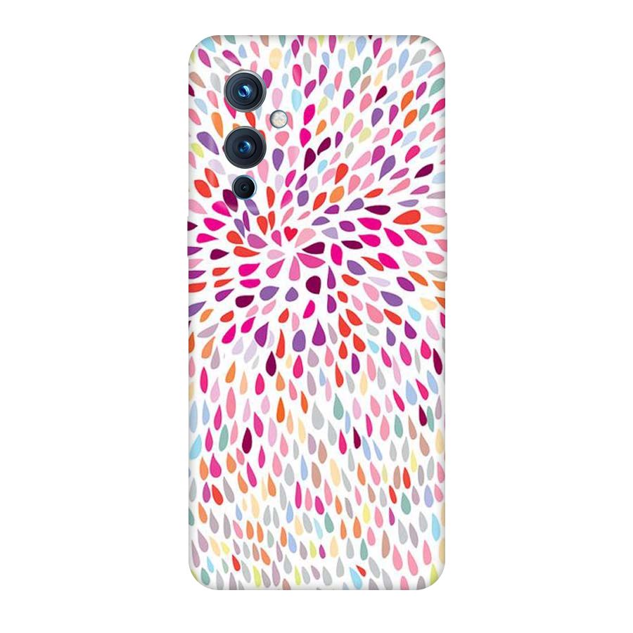 Colorful Decorative Pattern Original Polycarbonate Back Case for OnePlus 9