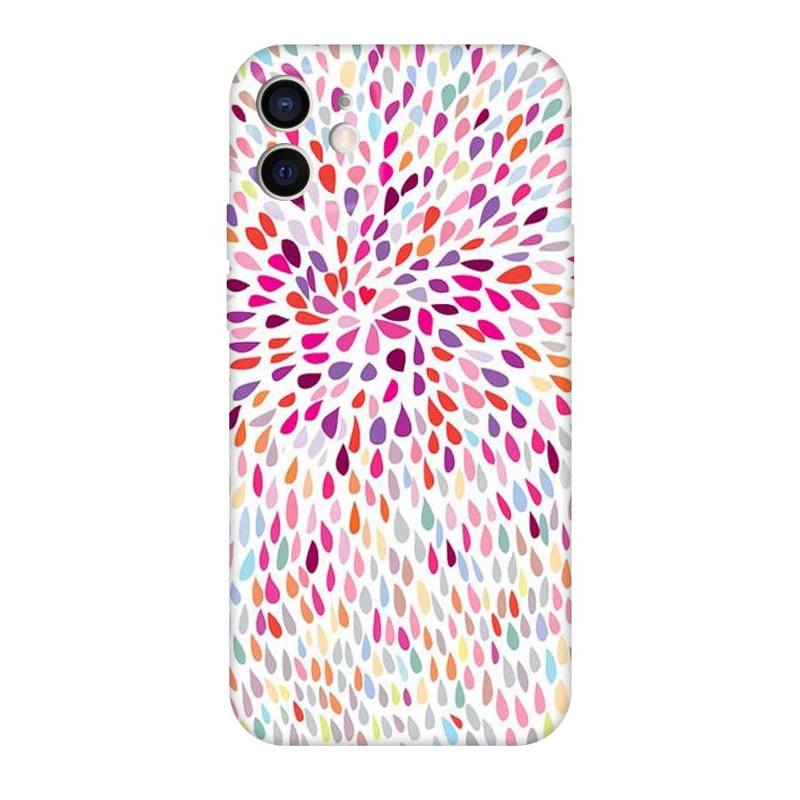 Colorful Decorative Pattern Original Polycarbonate Back Case for iPhone 12