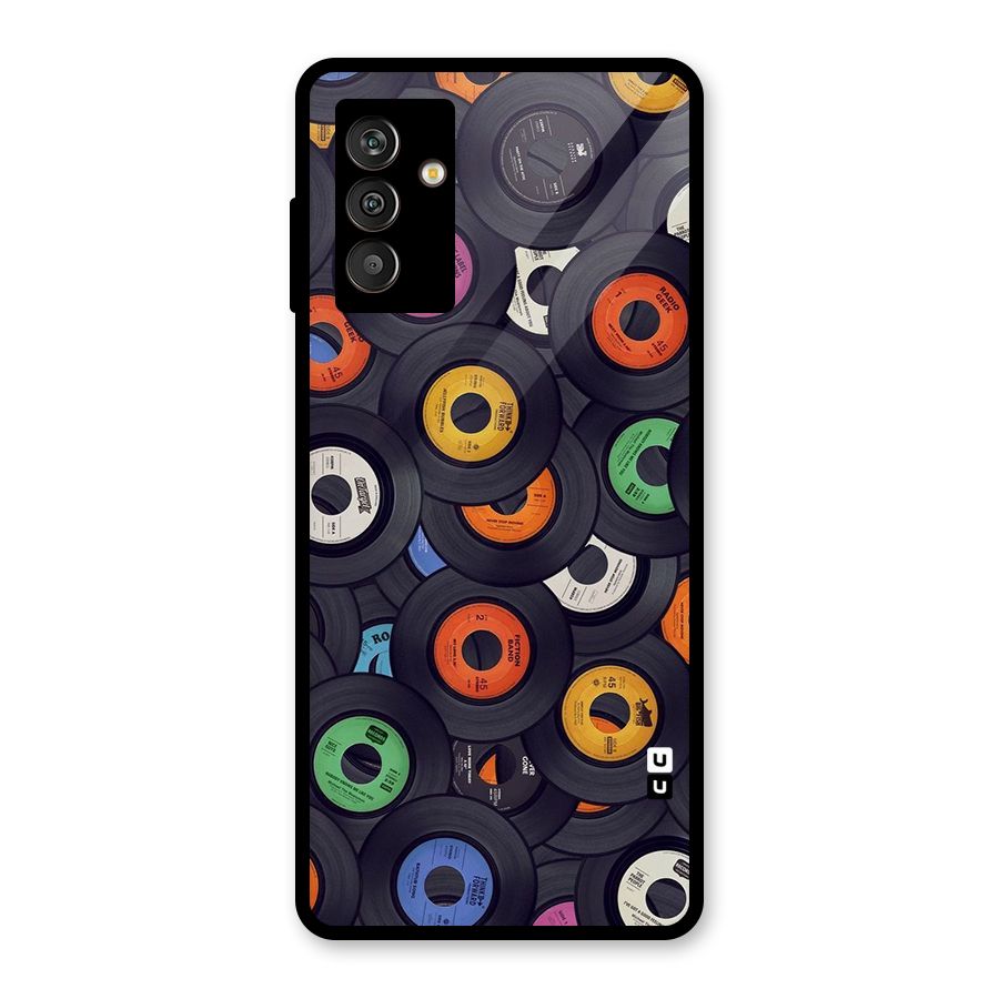 Colorful Disks Glass Back Case for Galaxy M13