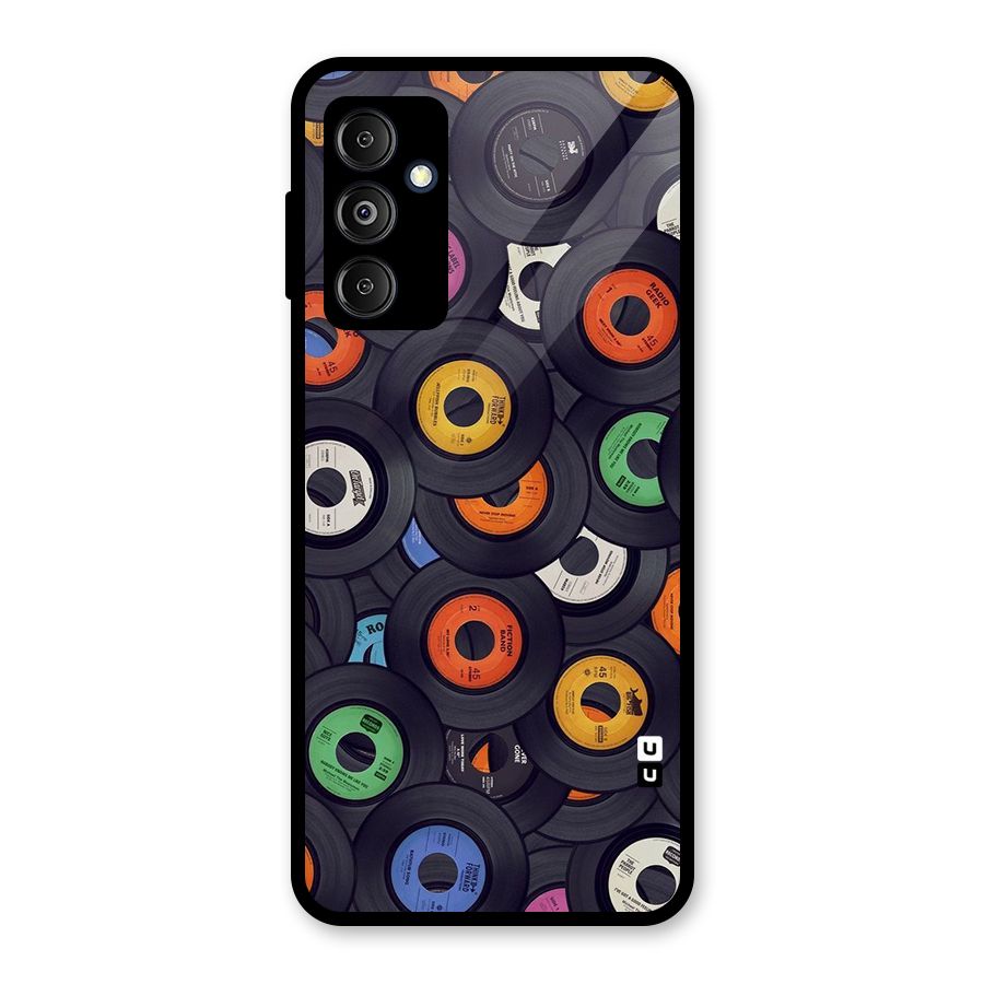 Colorful Disks Glass Back Case for Galaxy M14 5G