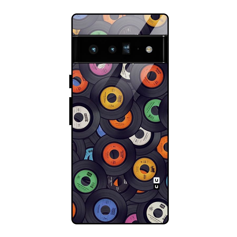 Colorful Disks Glass Back Case for Google Pixel 6 Pro