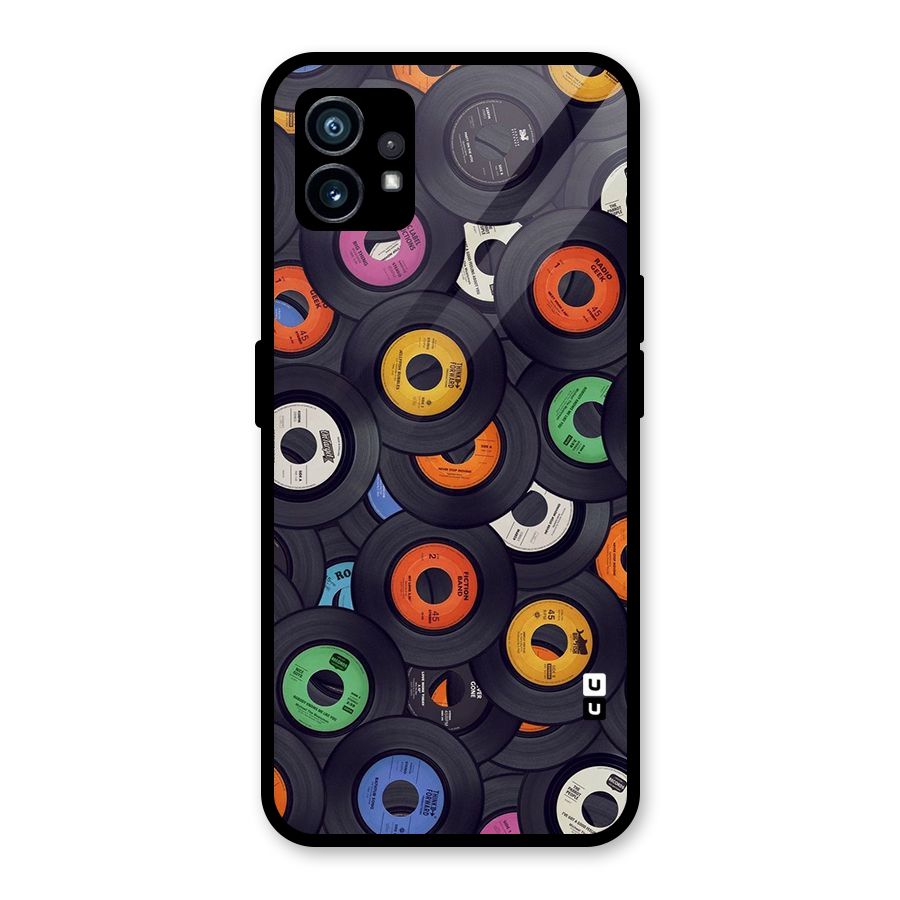 Colorful Disks Glass Back Case for Nothing Phone 1