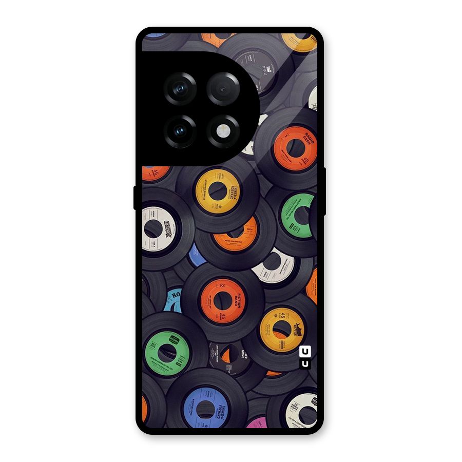 Colorful Disks Glass Back Case for OnePlus 11R