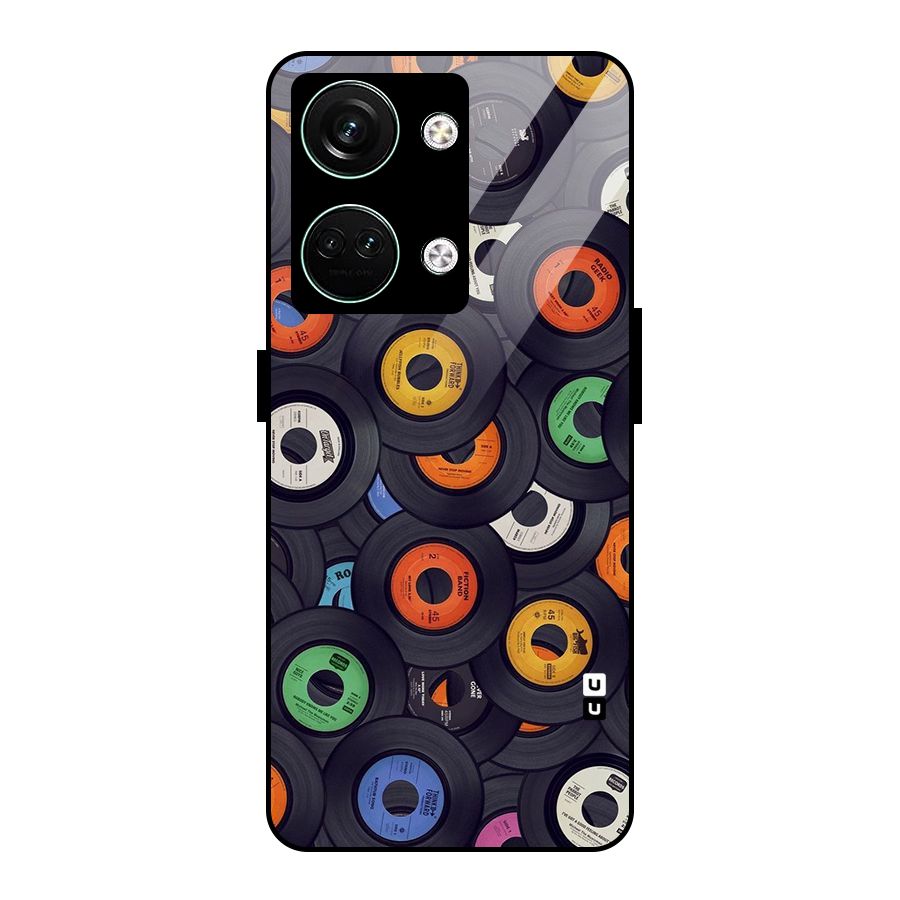 Colorful Disks Glass Back Case for Oneplus Nord 3