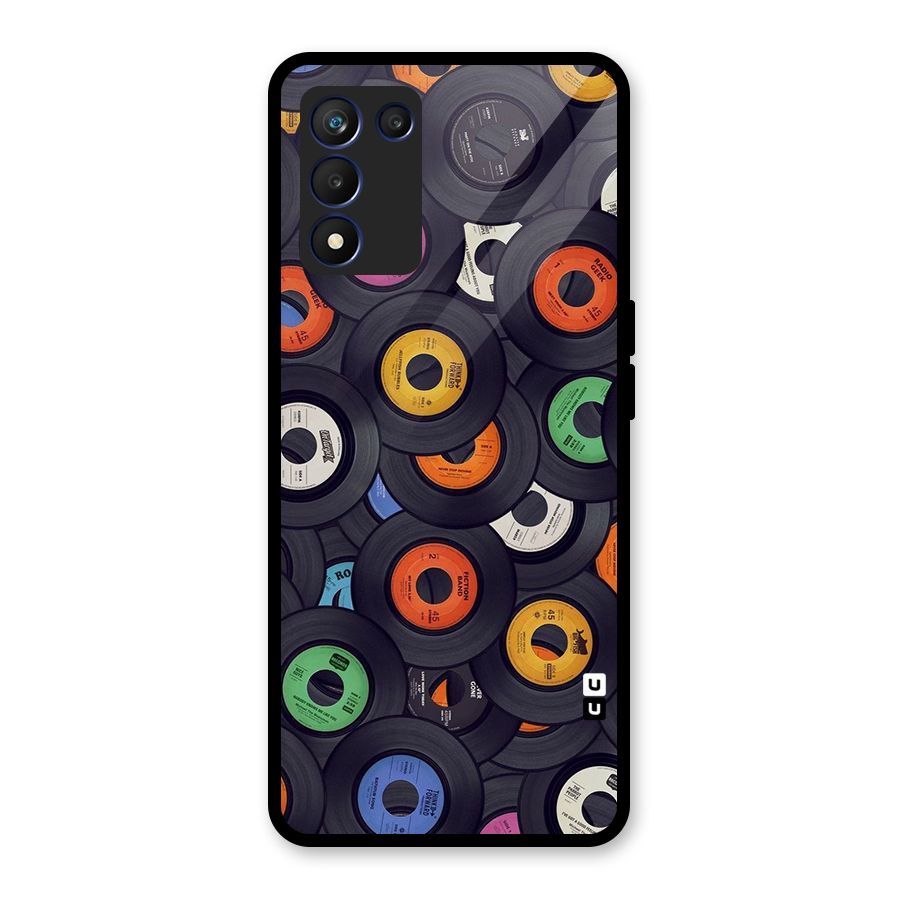 Colorful Disks Glass Back Case for Realme 9 5G Speed
